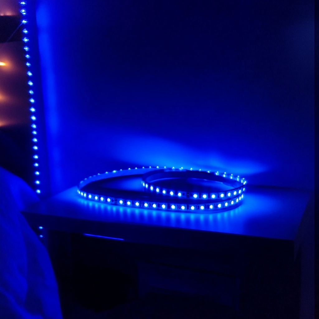 ruban led bleu